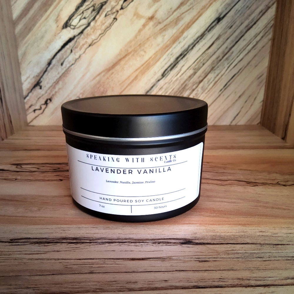 Lavender Vanilla Soy Candle